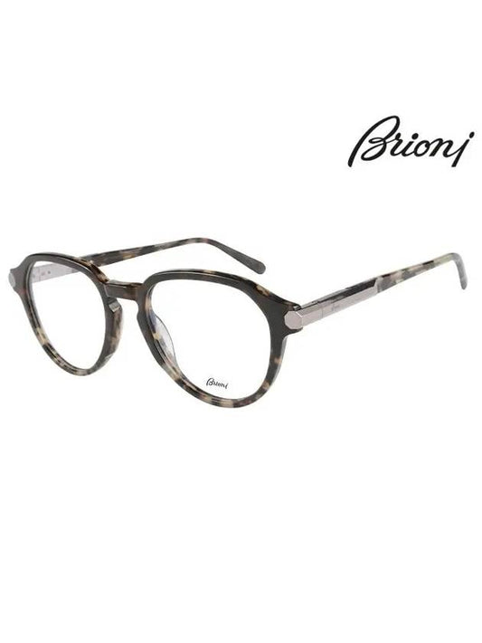 Glasses Frame BR0079O 004 Round Acetate Men Women Glasses - BRIONI - BALAAN 1