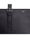 Cabas Buckle Smooth Calfskin Tote Bag Black - CELINE - BALAAN 4