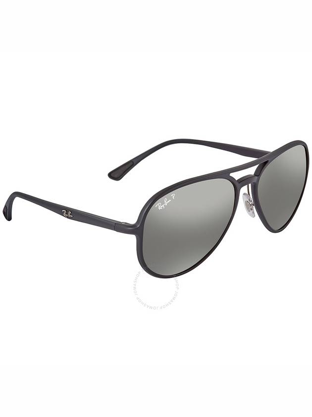 Ray Ban Chromance Silver Mirror Aviator Unisex Sunglasses RB4320CH 601S5J 58 - RAY-BAN - BALAAN 2