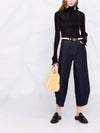 Tapered Crop Jeans Blue - TOTEME - BALAAN 4