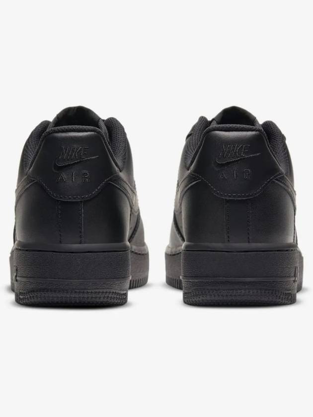 Air Force 1 07 Low Top Sneakers Triple Black - NIKE - BALAAN 6