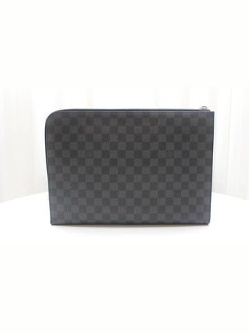 Pochette Jour GM Damier Graphite Clutch N64437 - LOUIS VUITTON - BALAAN 1