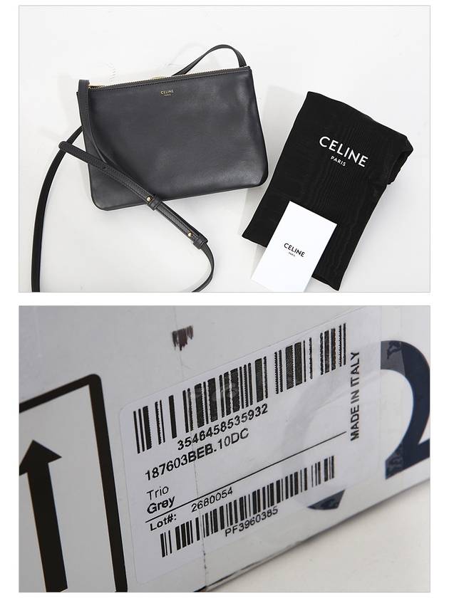 S Medium Trio Bag 187603BEB 10DC - CELINE - BALAAN 7