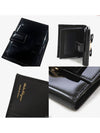 Daejeon Used Luxury Goods Ferragamo Vara Half Wallet Glossy Black - SALVATORE FERRAGAMO - BALAAN 7