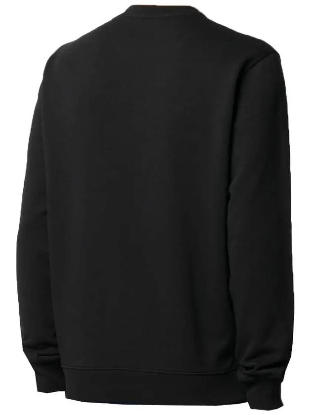 Milano Brushed Logo Sweatshirt Black - MSGM - BALAAN 4