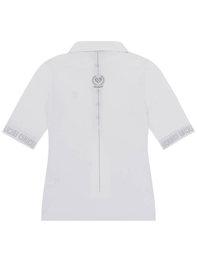 CTS020W Logo Hotpiece Polo T-Shirt - CHUCUCHU - BALAAN 4