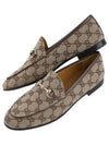 Jordan Ebony Original GG Canvas Loafer Beige - GUCCI - BALAAN 2