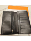 Long Wallet Men's Wallet Citizen Twill Long Combine Black Caban Evergrain Leather H085250CKAD - HERMES - BALAAN 4