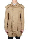 Mackintosh Snap Front Rain Parka Beige - THOM BROWNE - BALAAN 2