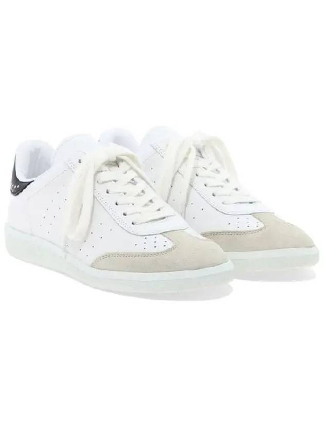 Bryce Low Top Sneakers White Black - ISABEL MARANT - BALAAN 2