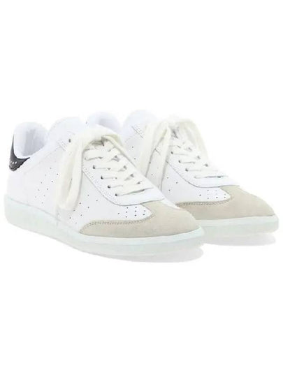 Bryce Low Top Sneakers White Black - ISABEL MARANT - BALAAN 2