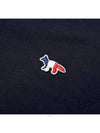 Tricolor Fox Patch Sweatshirt Dark Navy - MAISON KITSUNE - BALAAN 6