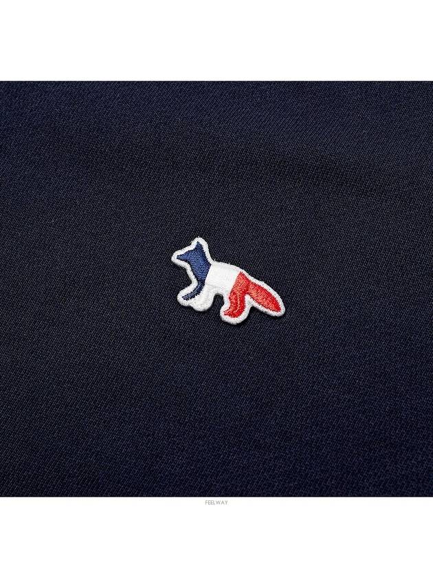 Tricolor Fox Patch Sweatshirt Dark Navy - MAISON KITSUNE - BALAAN 6