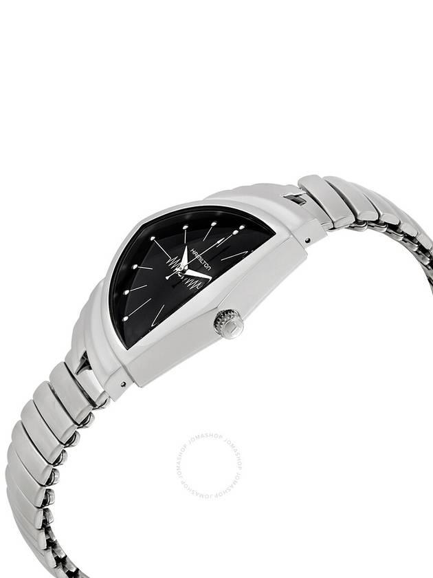 Ventura Quartz Metal Watch Black - HAMILTON - BALAAN 3