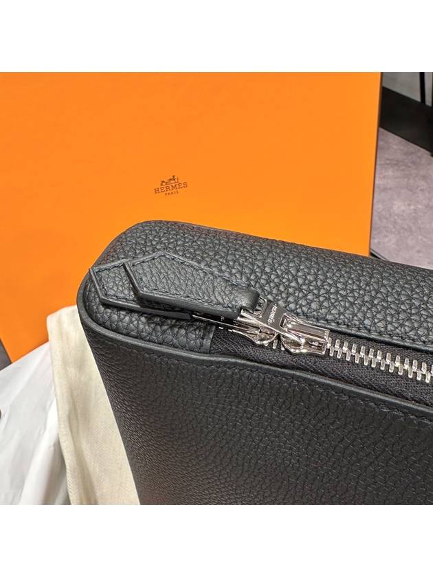 Victoria Light Brief Case 35 Black - HERMES - BALAAN 3