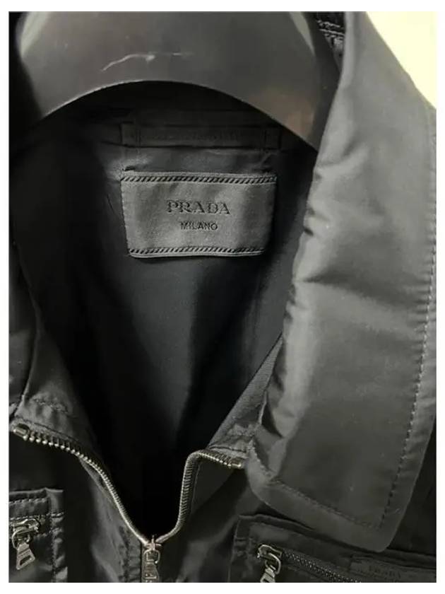 Black detail jacket UGW591 282 F0002 - PRADA - BALAAN 3