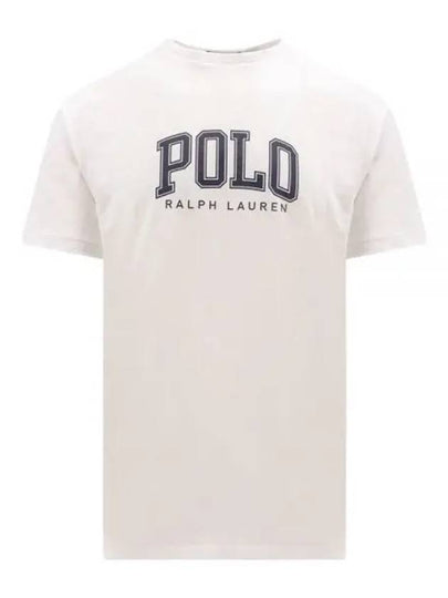 Logo Print Classic Cotton Short Sleeve T-shirt White - POLO RALPH LAUREN - BALAAN 2