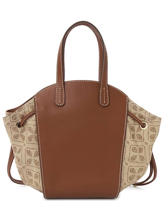 Allure Women's Tote Bag BAG51680 JACQUARD LATTE CUOIO - HELEN KAMINSKI - BALAAN 3