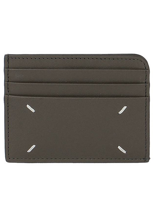 Stitch Number Logo Card Wallet Dark Shadow - MAISON MARGIELA - BALAAN 2