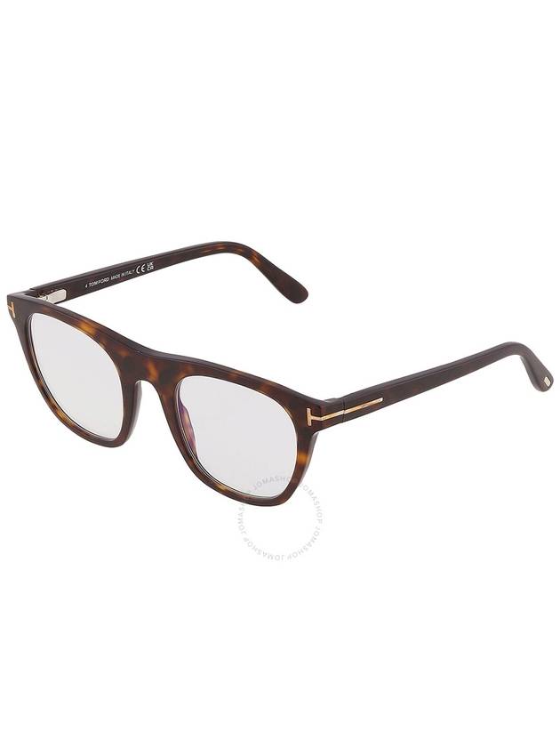 Tom Ford Blue Light Block With Grey Clip-On Oval Men's Eyeglasses FT5895-B 052 51 - TOM FORD - BALAAN 3