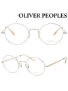 Titanium Glasses Frame OV1173TD 5036 Welden Round Silver Frame Fashion - OLIVER PEOPLES - BALAAN 3