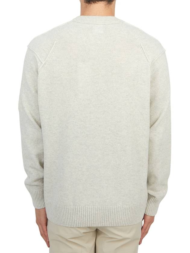 CP Company Lambswool GRS Crew Neck Knit Sweater 17CMKN047A 110149A M13 - CP COMPANY - BALAAN 4