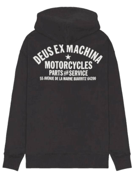 Oversized Biarritz Hooded Anthracite - DEUS EX MACHINA - BALAAN 1