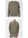 Men's Light Fleece Sweatshirt Green - CP COMPANY - BALAAN 5