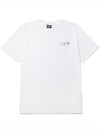 Bullet Logo  Short Sleeve T-Shirt White - FOREEDCLUB - BALAAN 2