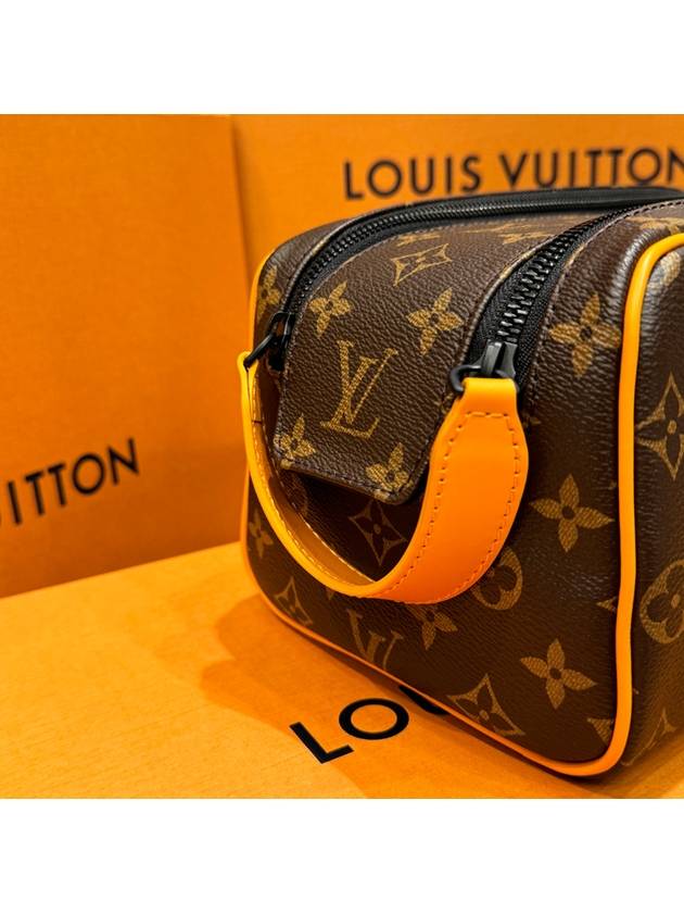 Dopp Kit Monogram Macassar Saffron Orange - LOUIS VUITTON - BALAAN 5