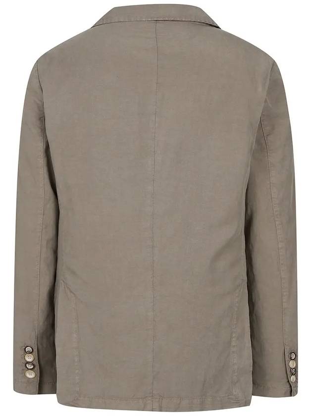 Men's casual hemp blend jacket MMJAM5T60 950 - AT.P.CO - BALAAN 3