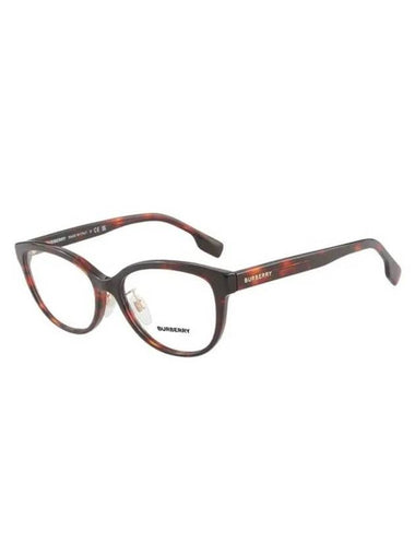 Oval Eyeglasses Havana - BURBERRY - BALAAN 1