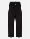 Men's Corduroy Straight Pants Black - THOM BROWNE - BALAAN 3