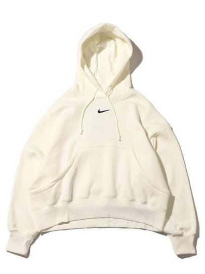 NSW Phoenix Fleece Oversized Pullover Hoodie White - NIKE - BALAAN 2