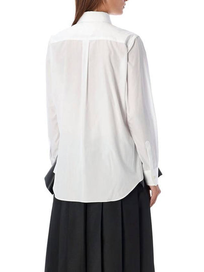 Comme Des Garçons Ruffled Popeline Shirt - COMME DES GARCONS - BALAAN 2