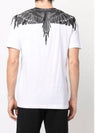 Men's Icon Wings Short Sleeve T-Shirt White - MARCELO BURLON - BALAAN 4