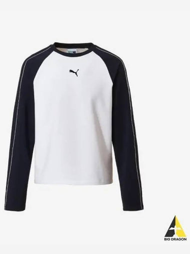 U T7 2K Knit Long Sleeve Tee NAVY - PUMA - BALAAN 1