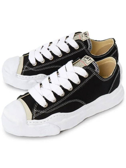 WoW Hank Canvas Sneakers A05FW702 BLACK - MIHARA YASUHIRO - BALAAN 1