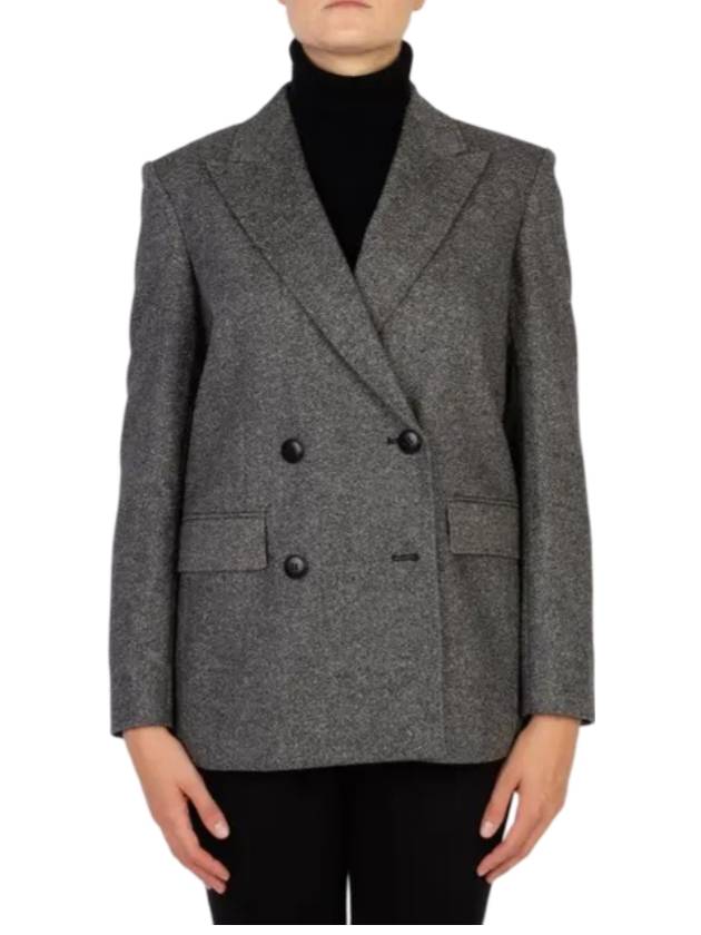 Lavagna Blazer Jacket Grey - MAX MARA - BALAAN 1