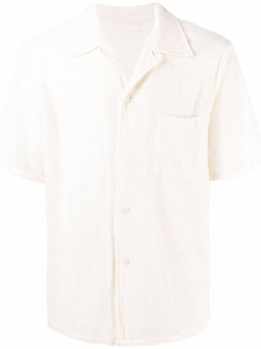 Box Boucle Pocket Short Sleeve Shirt White - OUR LEGACY - BALAAN 1