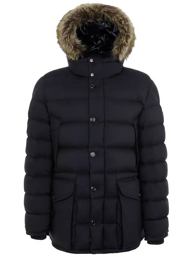 1C00010 596K7 999 CLUNYE fur hood padded jacket - MONCLER - BALAAN 1