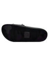 Rockstud Rubber Slippers Black - VALENTINO - BALAAN 7