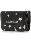 Cash Star Tri-Fold Bicycle Wallet Black - BALENCIAGA - BALAAN 3