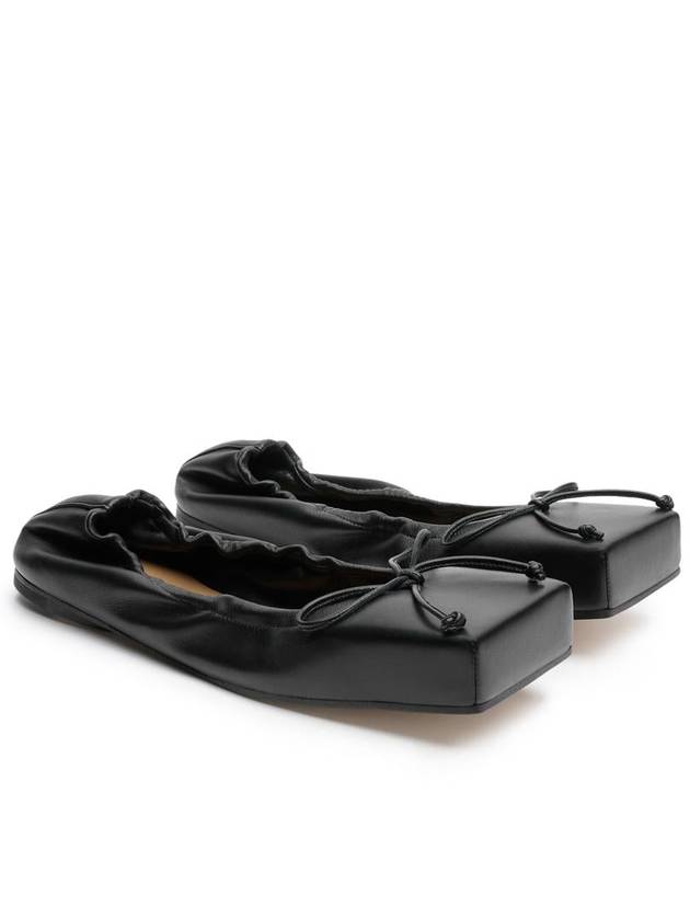 square ballet flats black - JACQUEMUS - BALAAN 3