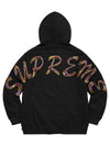 Beaded Hooded Sweatshirt Black - SUPREME - BALAAN 6