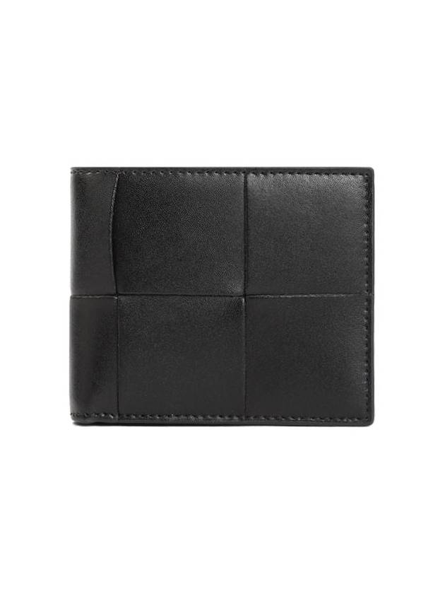 Intrecciato Cassette Half Wallet Black - BOTTEGA VENETA - BALAAN 2