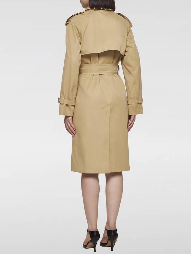 Notched Lapel Trench Coat Beige - BURBERRY - BALAAN 4