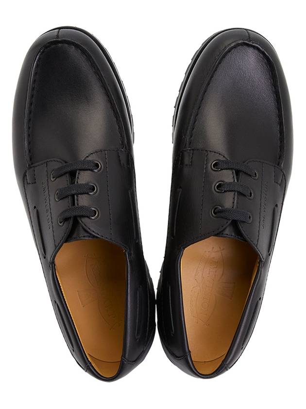 JM Westong Men's Derby Shoes 1141FLZ6901D D BLACK Foot D - J.M. WESTON - BALAAN 2