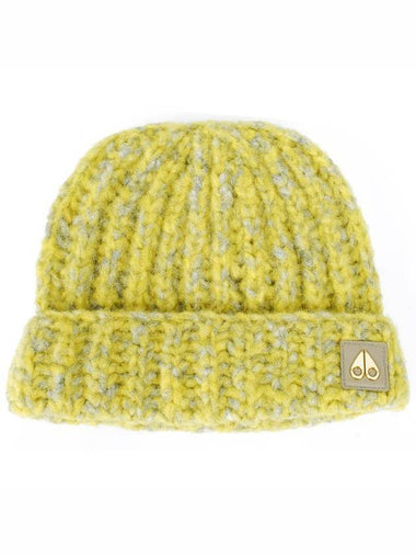 Trenton Alpaca Wool Beanie Yellow - MOOSE KNUCKLES - BALAAN 1