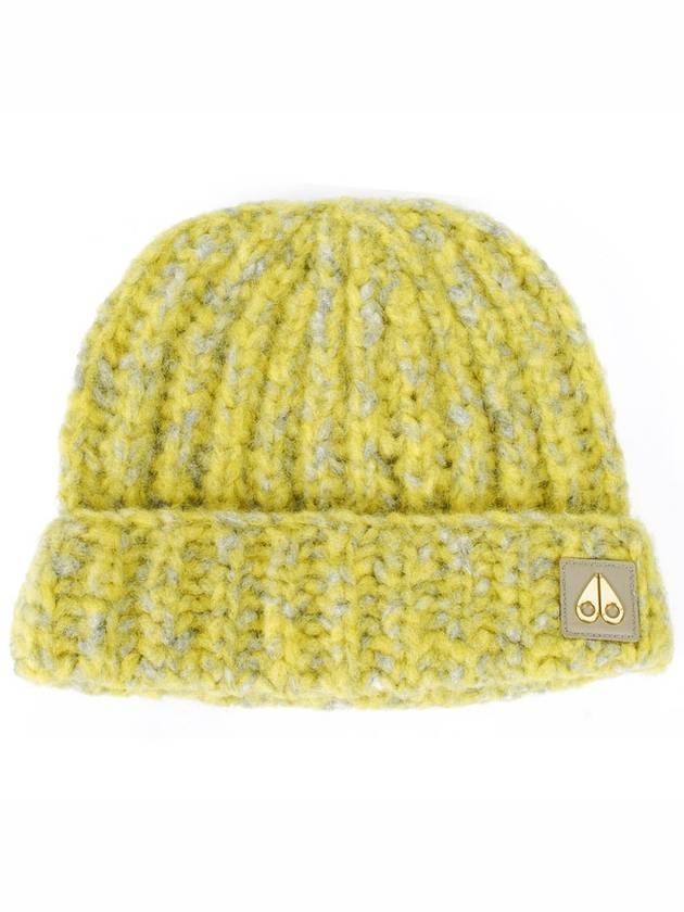 Trenton Alpaca Wool Beanie Yellow - MOOSE KNUCKLES - BALAAN 1